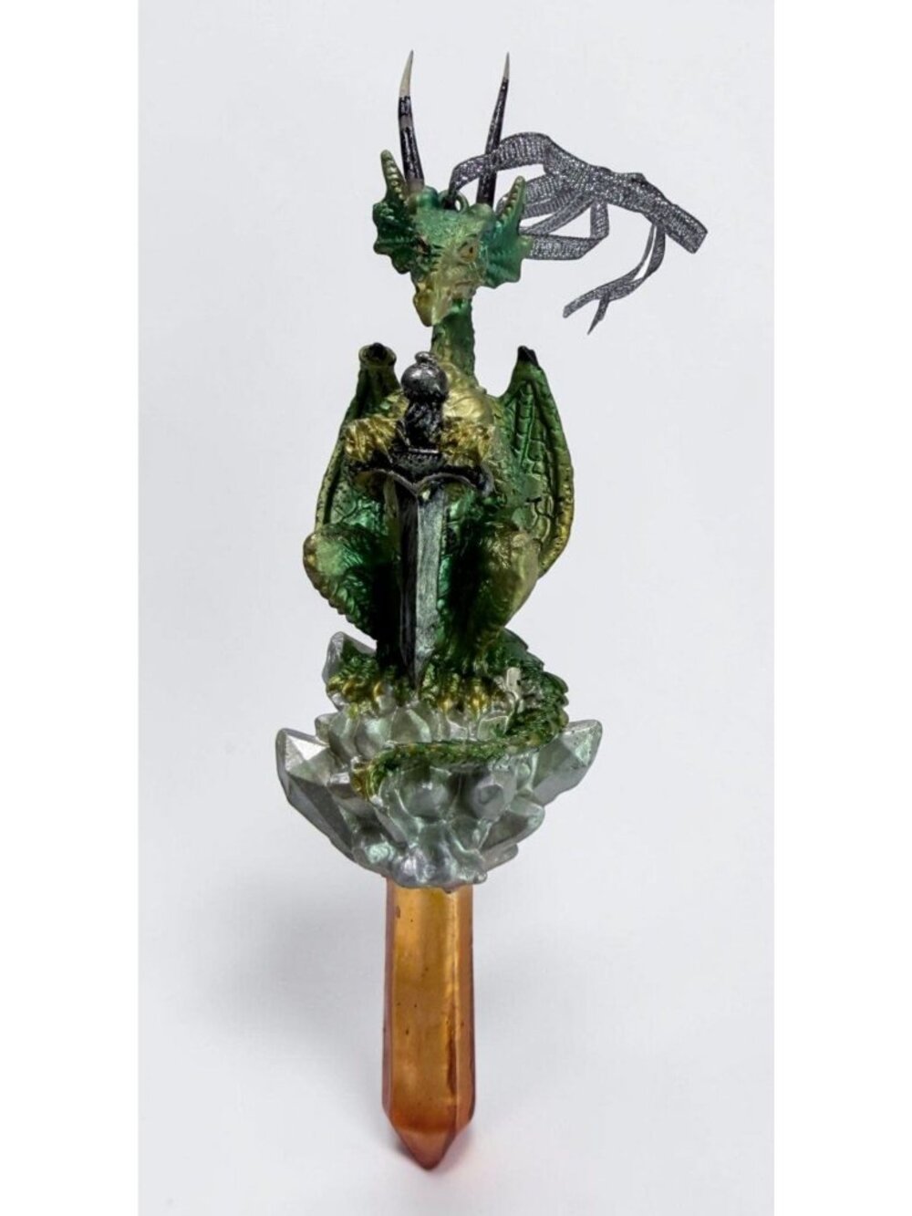 Cicles the Gothic Dragon Fantasy Holiday Ornament Design Toscano Mythical